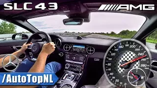 TOP SPEED on AUTOBAHN w/ MERCEDES AMG SLC 43 by AutoTopNL