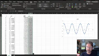 FFT in excel for spectral analysis