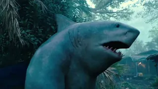 King Shark Eats Slow Motion | The Suicide Squad