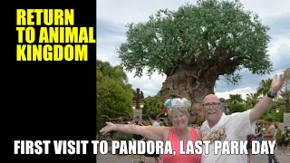 Animal Kingdom | Pandora Rope Drop | Lunch at Yak & Yeti | Downpour!