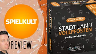 Stadt Land Vollpfosten - das Kartenspiel // Review // Regeln & Meinung