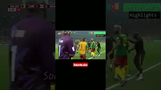 Cameroon vs Brazil 1-0 Highlights FIFA World Cup Qatar#soccer #shorts #brazil