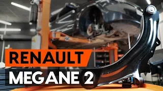 Как заменить передний нижний рычаг подвески RENAULT MEGANE 2 (LM) [ВИДЕОУРОК AUTODOC]