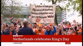 King's Day (Koningsdag) & the woman who asked for a kiss from the king (Netherlands) (fun story)