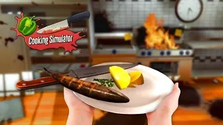 Chef Tries To Cook Dinner But His Kitchen Explodes in Cooking Simulator