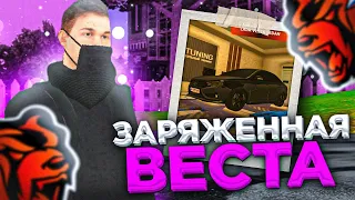 ТЮНИНГ И ТЕСТ ДРАЙВ 🔥LADA VESTA🔥 НА BLACK RUSSIA RP CRMP MOBILE