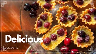 Mini Clafoutis for two | Easy Clafoutis recipe