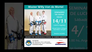 SEMINARIO CON EL MAESTRO WILLY VAN DE MORTEL - TAEKWONDO ITF