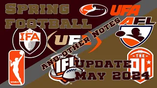 Spring Football, Women's Sports and Frisbee for May 2024