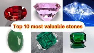 Top 10 most valuable Stones in the world | most rarest gemstones in the world | HDB TV