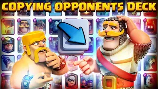 I COPIED MY OPPONENT’S DECK 👀 - Clash Royale