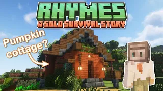 I Made Minecraft NURSERY-RHYME-CORE?!🎃| Rhymes: A Solo Survival Story ep. 1