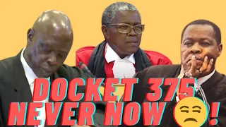 If You Want To Know Why Adv Baloyi Is Not Opening Docket 375! Watch This!