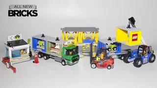 Lego City 60169 Cargo Terminal Speed Build