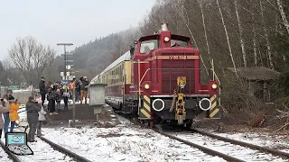 Rettungsmission über die Eifelquerbahn 🔹 Rheingold Überführung aus Gerolstein nach der Unwetter-Flut