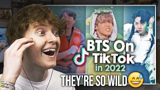 THEY'RE SO WILD! (BTS TikTok Compilation 2022 #20 | Reaction)