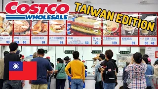 Why COSTCO Taiwan Is INSANE! FULL COSTCO TOUR | Products + Samples + Food Court Review + More! 🇹🇼