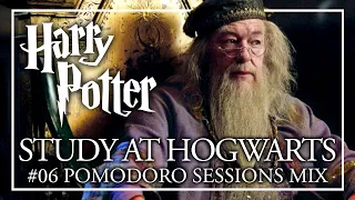 🍺MIDWEEK SESSION 06🍺 Pomodoro STUDY AT HOGWARTS ASMR + Music | Harry Potter Pomodoro Session