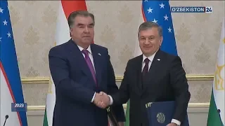 Государственный визит Президента Таджикистана Эмомали Рахмона в Узбекистан