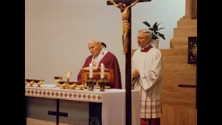 Celebrazione Eucaristica del Santo Padre Giovanni Paolo II° nella Parrocchia S. Maria del Soccorso