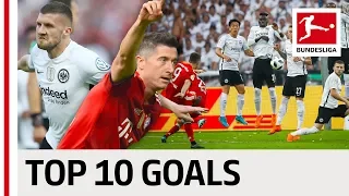 Top 10 Goals Frankfurt vs. Bayern - Wonder Strikes from Fabian, Lewandowski and Ribery