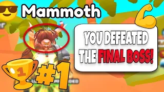 I Defeated FINAL BOSS MAMMOTH - Arm Wrestle Simulator