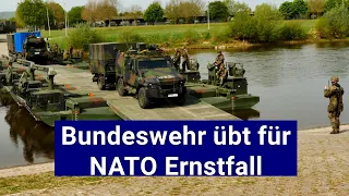 Bundeswehr beginnt größtes Manöver 2022: Start der Übung "Wettiner Heide" für die NRF/VJTF NATO