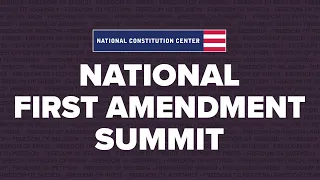 National First Amendment Summit | Live Stream