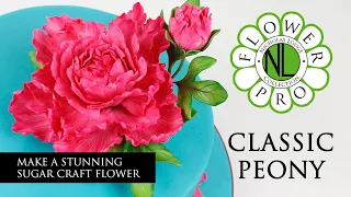 Flower Pro Classic Peony | Cake Decorating Tutorial With Chef Nicholas Lodge
