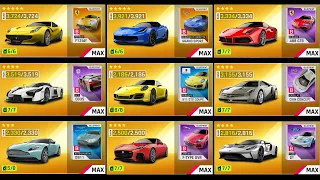 ALL ORIGINAL CLASS B CARS! [Asphalt 9 Legends]