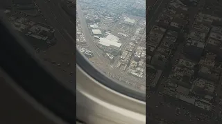 aeroplane landing view at jaddeh airport