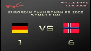 UWR EC 2005 WOMAN FINAL Germany - Norway 1-6 (1-4)