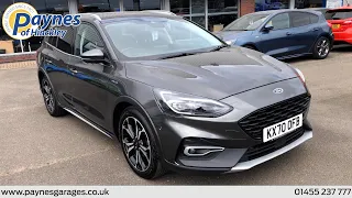 Ford Focus Active X Vignale Estate 2.0 TDCi 150ps in Grey at Paynes of Hinckley (KX70OFB)