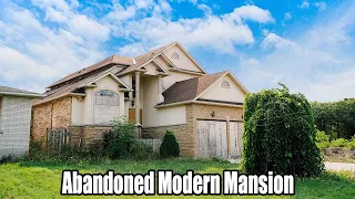 Forgotten Modern Mansion - ABANDONED For 3 Years! Street of Abandoned Homes Part 2 (FHO Ep.76)