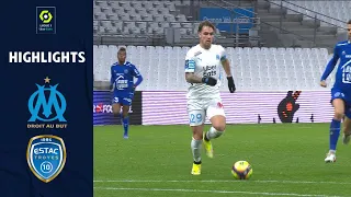 OLYMPIQUE DE MARSEILLE - ESTAC TROYES (1 - 0) - Highlights - (OM - ESTAC) / 2021-2022