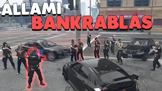 Az utolsó rablásunk?.. ÁLLAMI BANK! - GTA V RP