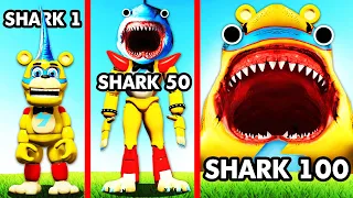 Upgrading GLAMROCK FREDDY SHARK In GTA 5 (FNAF)