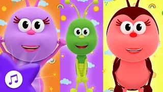 Head Shoulders Knees & Toes (Sing It) 🐞BOOGIE BUGS | For Kids & Nursery Rhymes