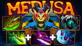 МЕДУЗА - лучший КЕРРИ ПАТЧА 🔥 300 крипов за 20 минут.. Medusa Dota 2