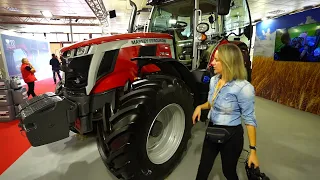 Big tractor MASSEY FERGUSON 7S 165 model 2023