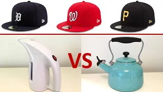 Shaping Fitted Caps: Garment Steamer vs. Teapot