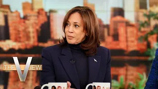 Vice Pres. Kamala Harris Addresses Attacks On Pres. Biden's Age, Border Security | The View