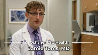 Meet Jamie Toms, MD, Stereotactic and Functional Neurosurgeon