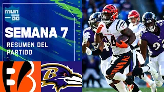 Cincinatti Bengals vs Baltimore Ravens | Semana 7 2021 NFL Game Highlights