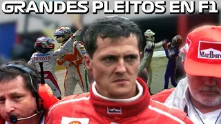 GRANDES PELEAS y DISCUCIONES En F1! | #TopsF1