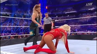 WWE ROYAL RUMBLE 2022 Edge & Beth Phoenix vs. The Miz & Maryse