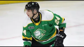 Logan Mailloux - First CHL Defenceman to 20 Goals