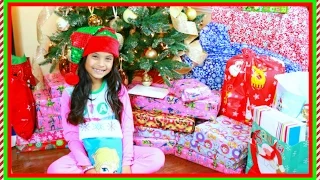 Christmas Morning 2016  Tiana Opening Presents Surprise Toys Kids What I Got For Christmas Haul