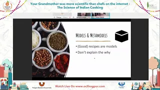 “Your Grandmother was more scientific than chefs on the internet: The Science of Indian Cooking"