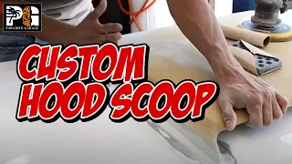 How-To CUSTOM BODY WORK and Install Hood Scoop on Any Car! Part 2